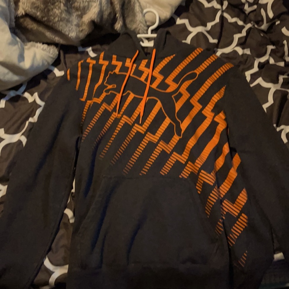 Large puma hoodie